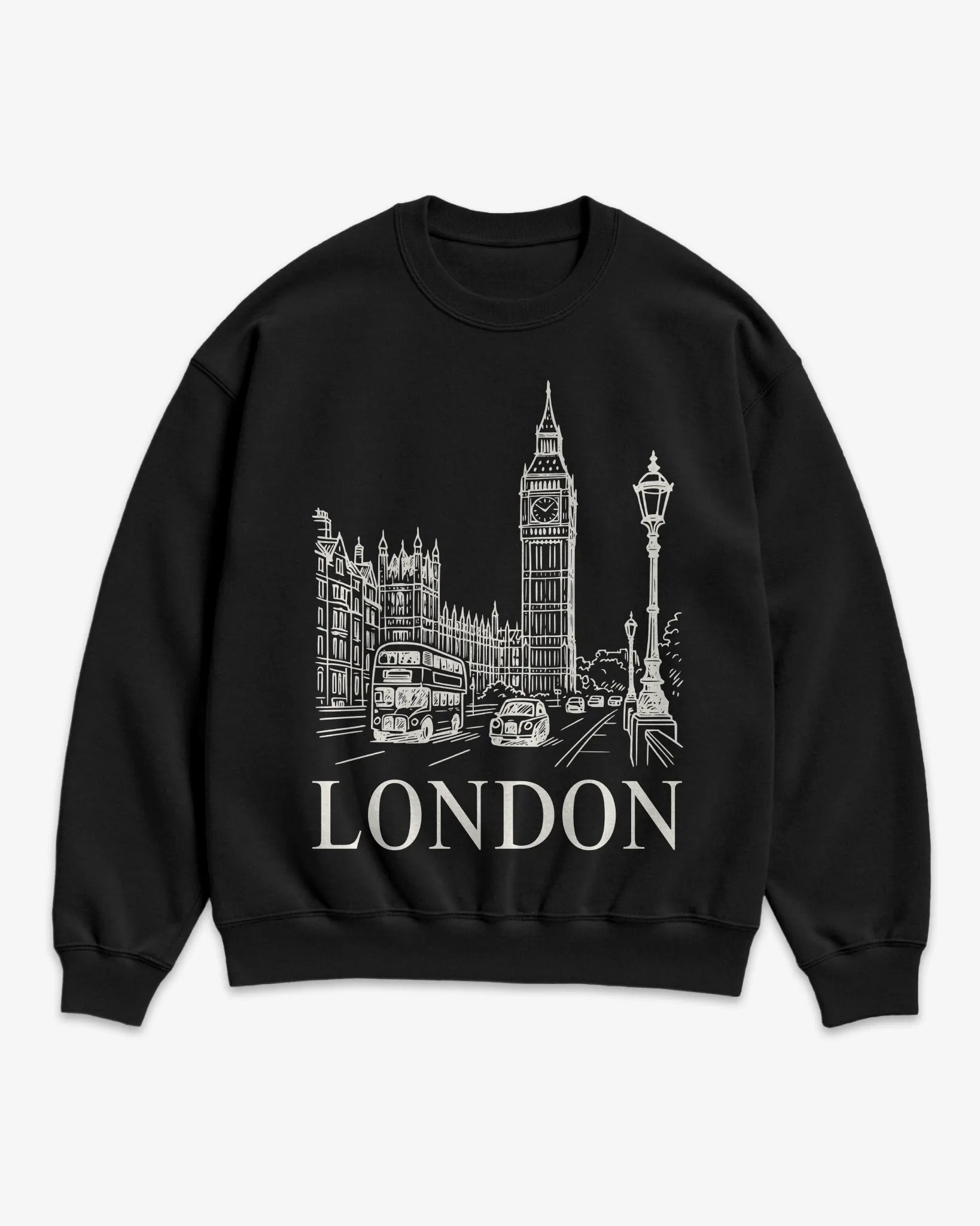 London Vintage Sketch Sweatshirt