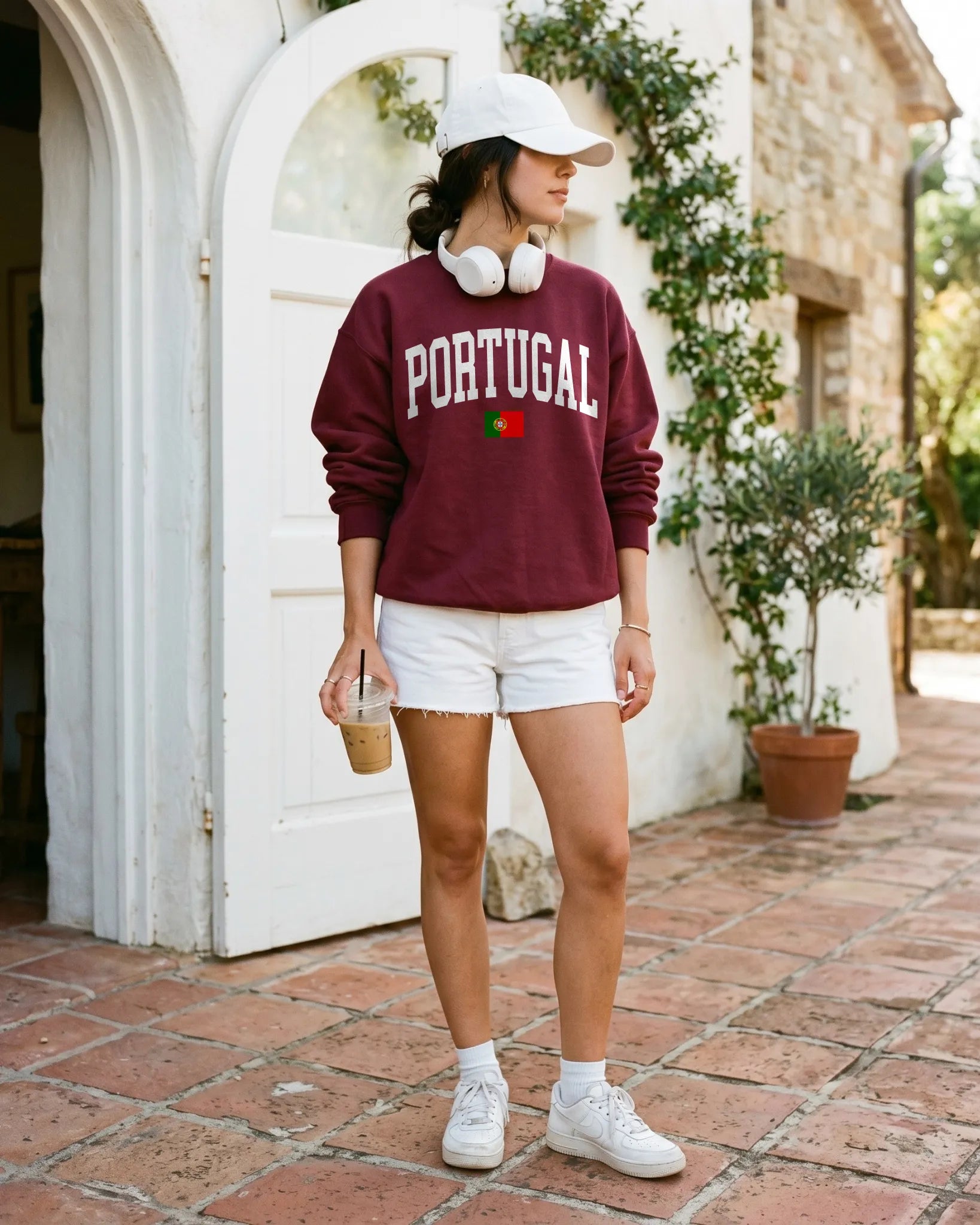 Portugal Collegiate Flag Sweatshirt