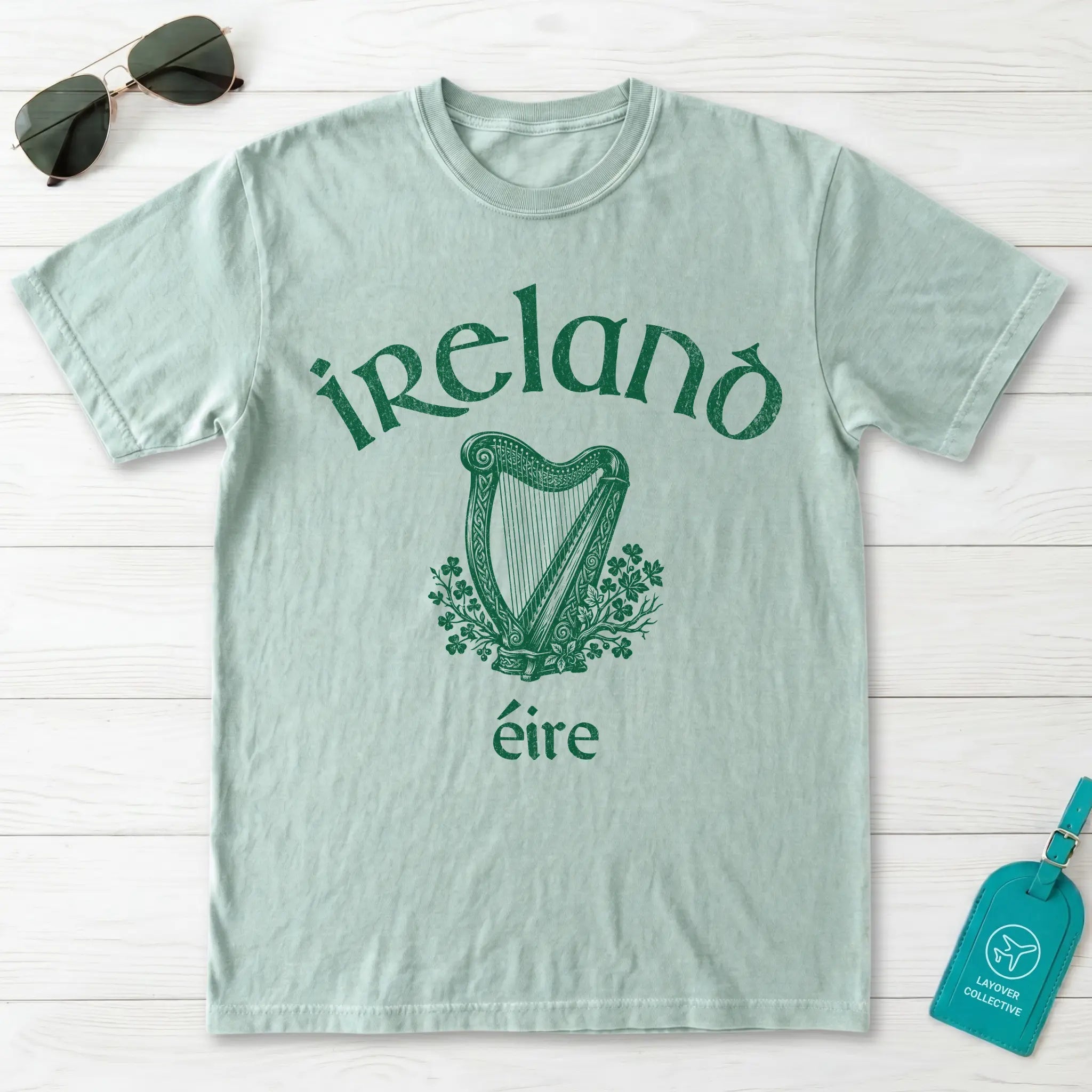 Ireland Harp Éire T-Shirt
