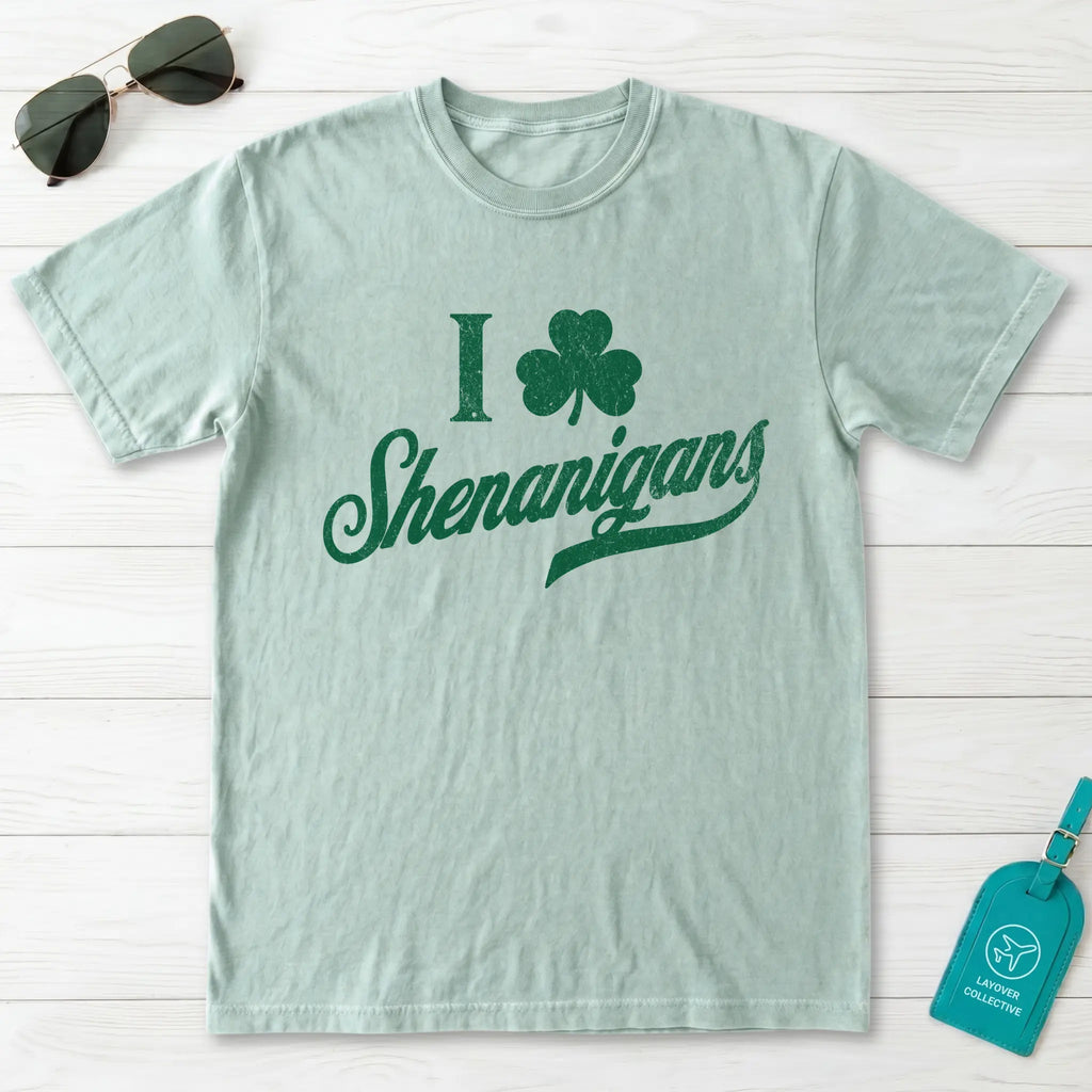 I Shamrock Shenanigans Retro T-Shirt