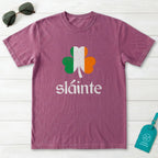 Sláinte Shamrock Flag T-Shirt