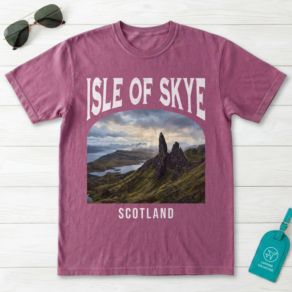 Isle Of Skye Vintage Poster Scotland T-Shirt