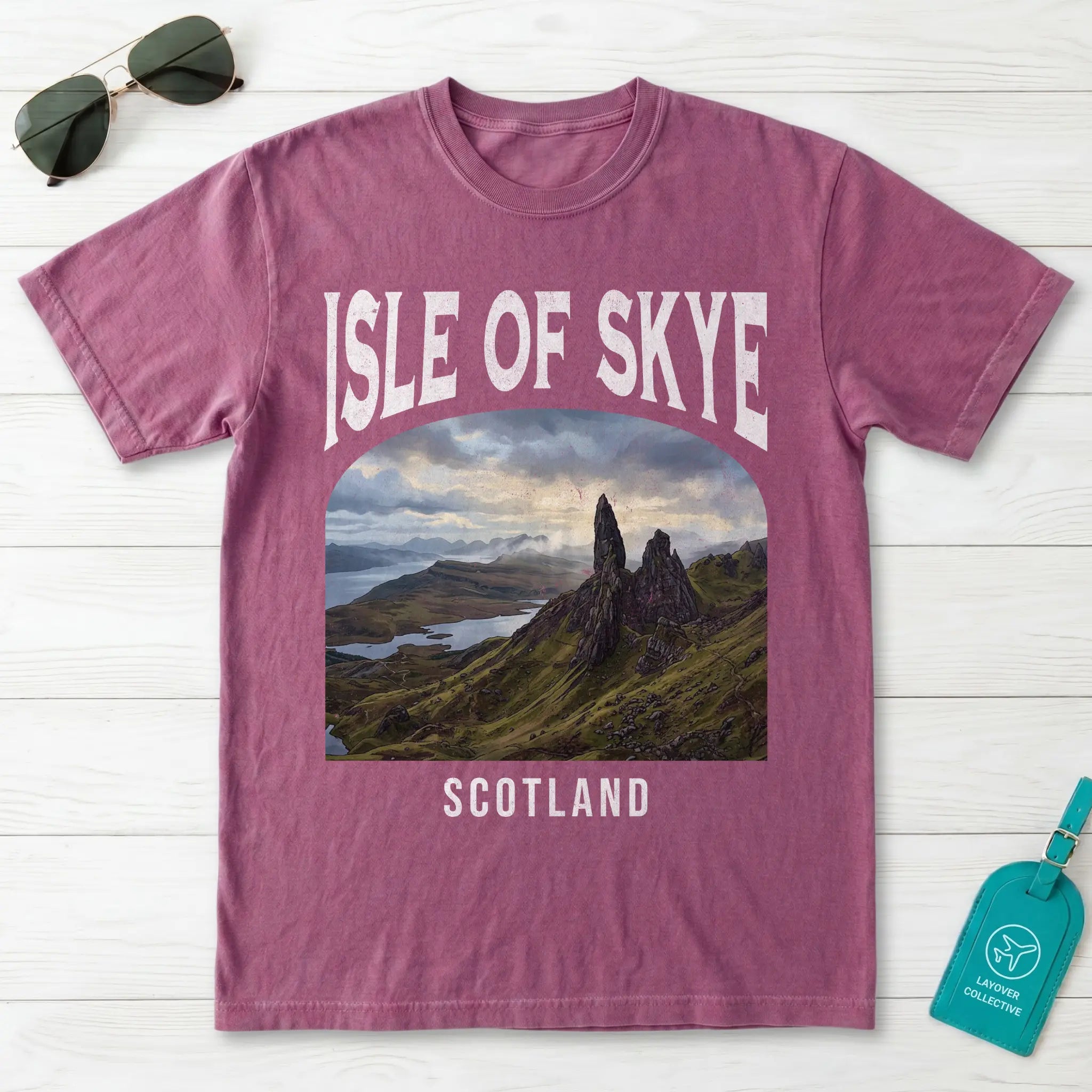 Isle Of Skye Vintage Poster Scotland T-Shirt