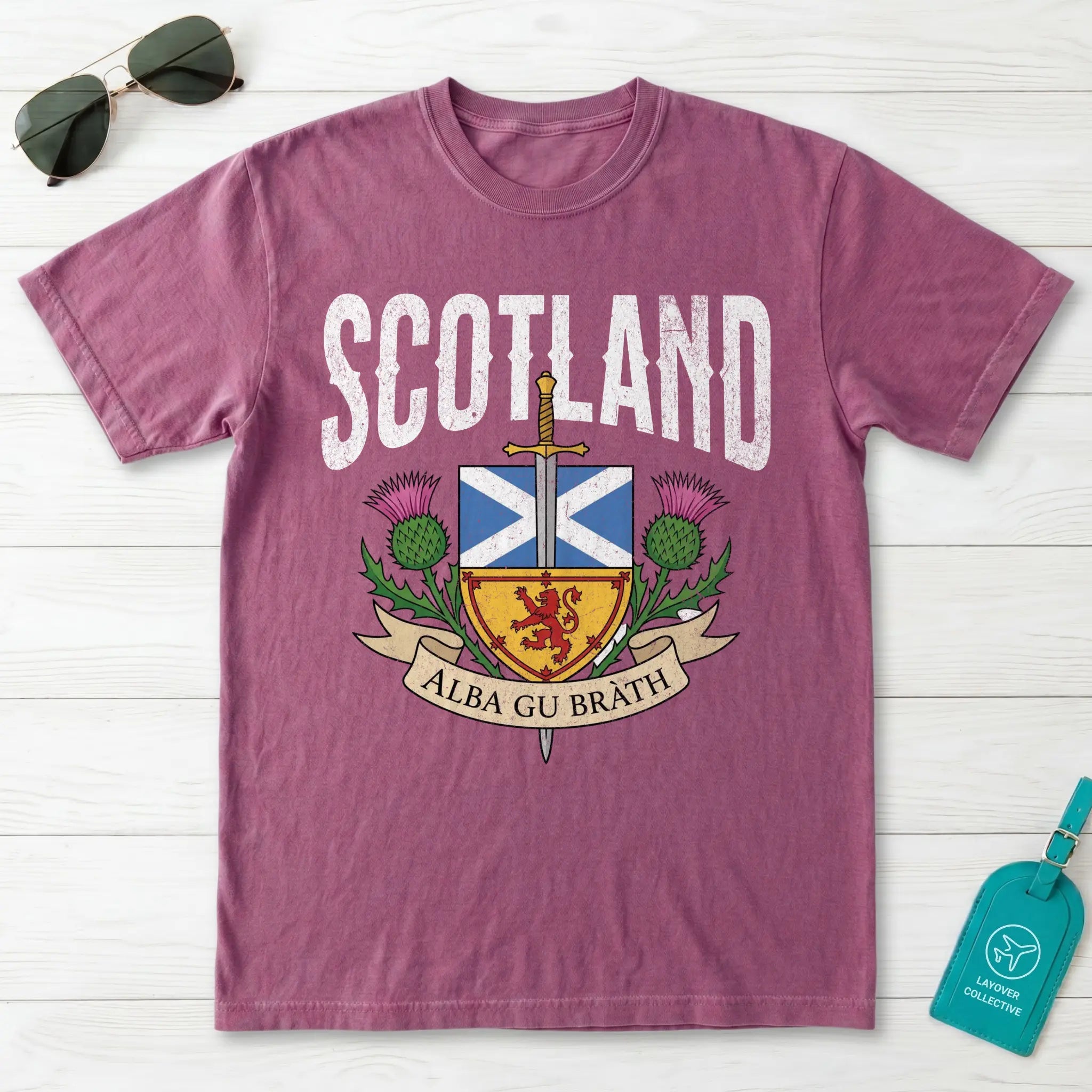Scotland Alba Gu Bràth Crest T-Shirt