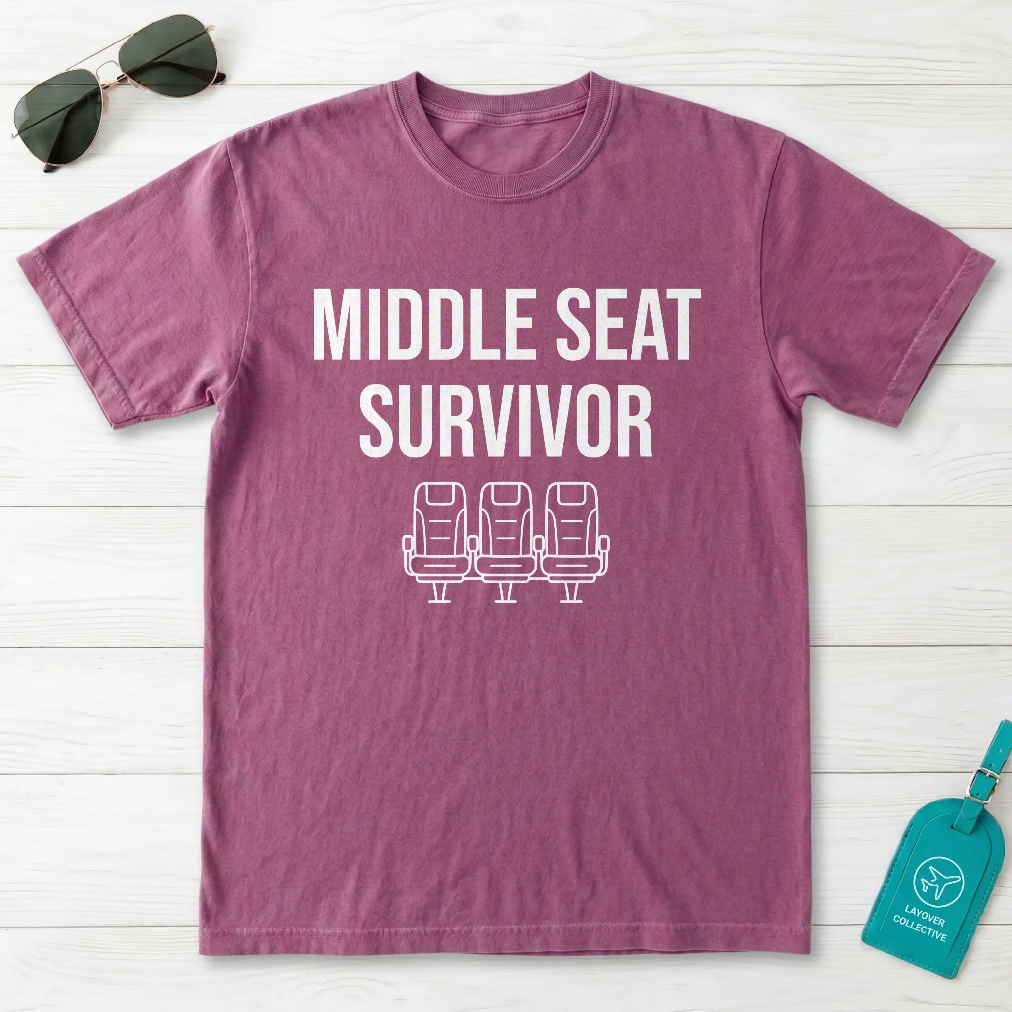 Middle Seat Survivor T-Shirt