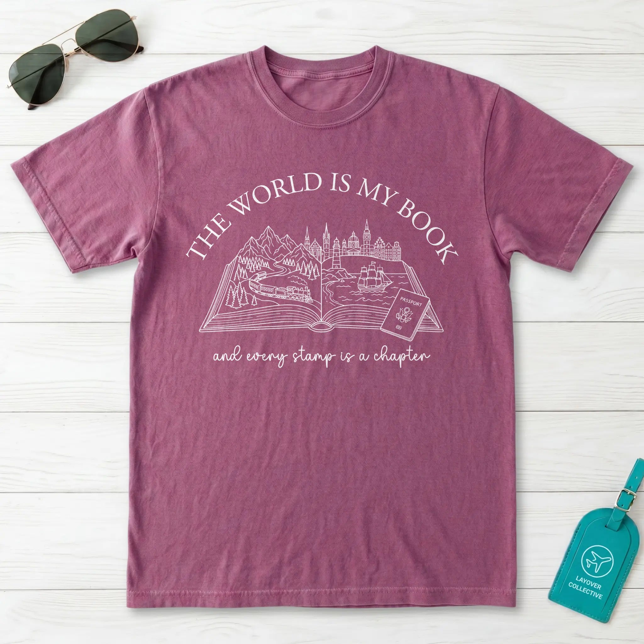 The World Is My Book T-Shirt