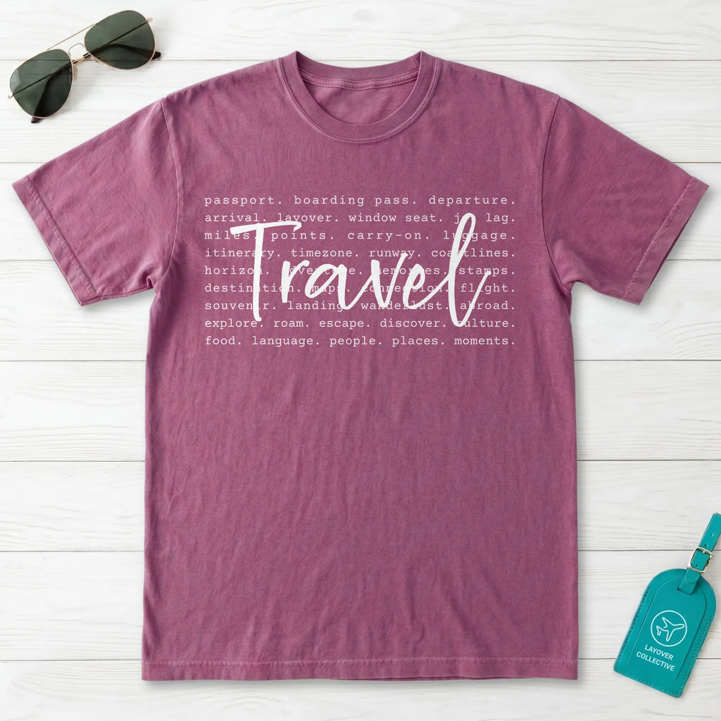 Travel Words T-Shirt
