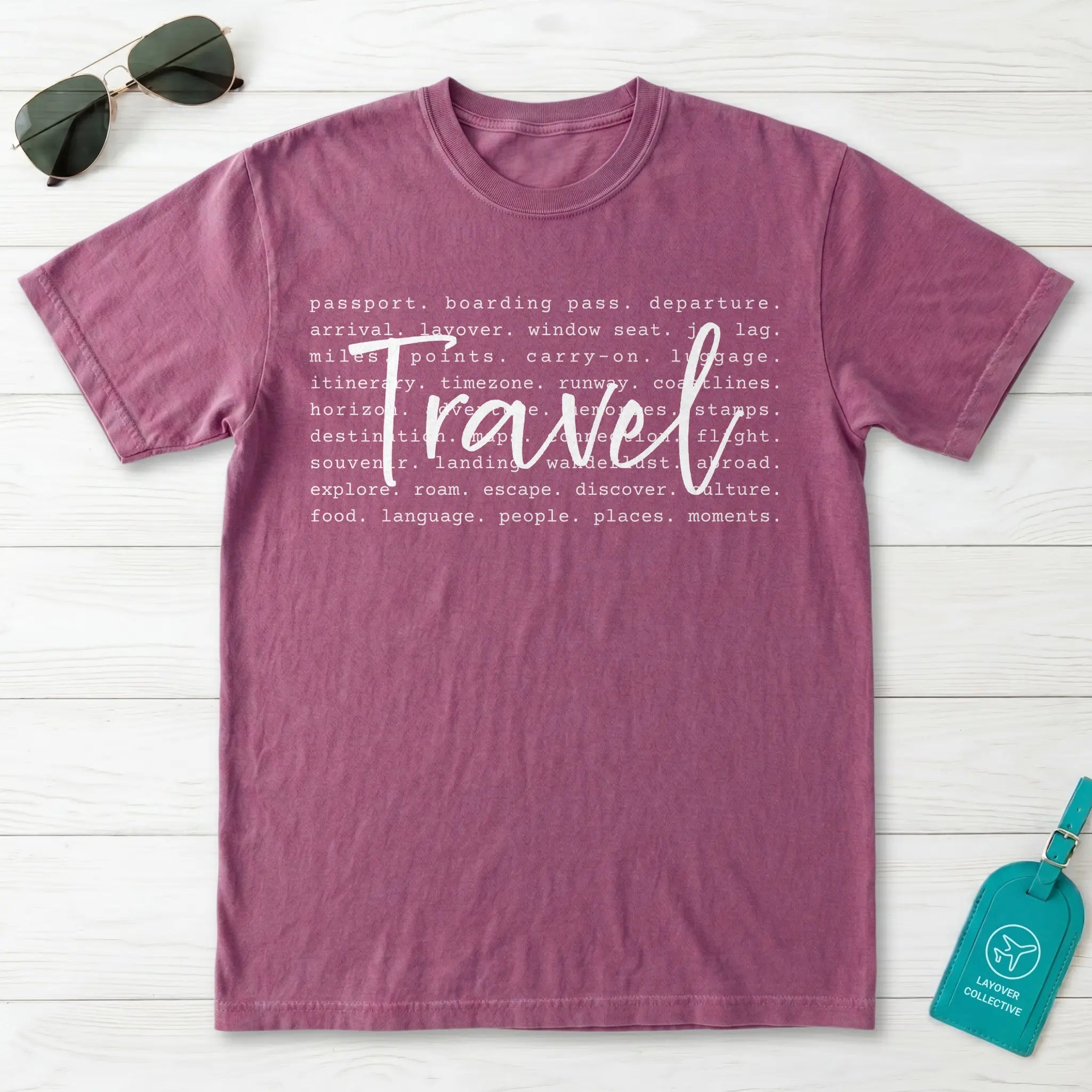 Travel Words T-Shirt