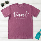 Travel Is My Therapy T-Shirt