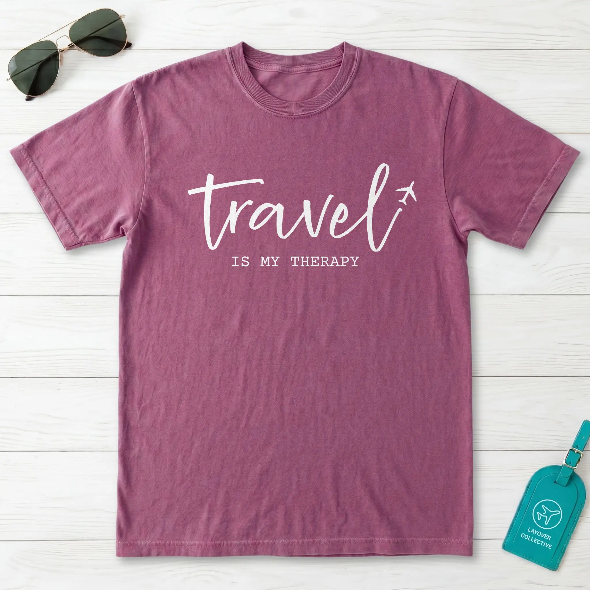 Travel Is My Therapy T-Shirt