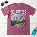 The Dolomites Italy Vintage Travel Poster T-Shirt