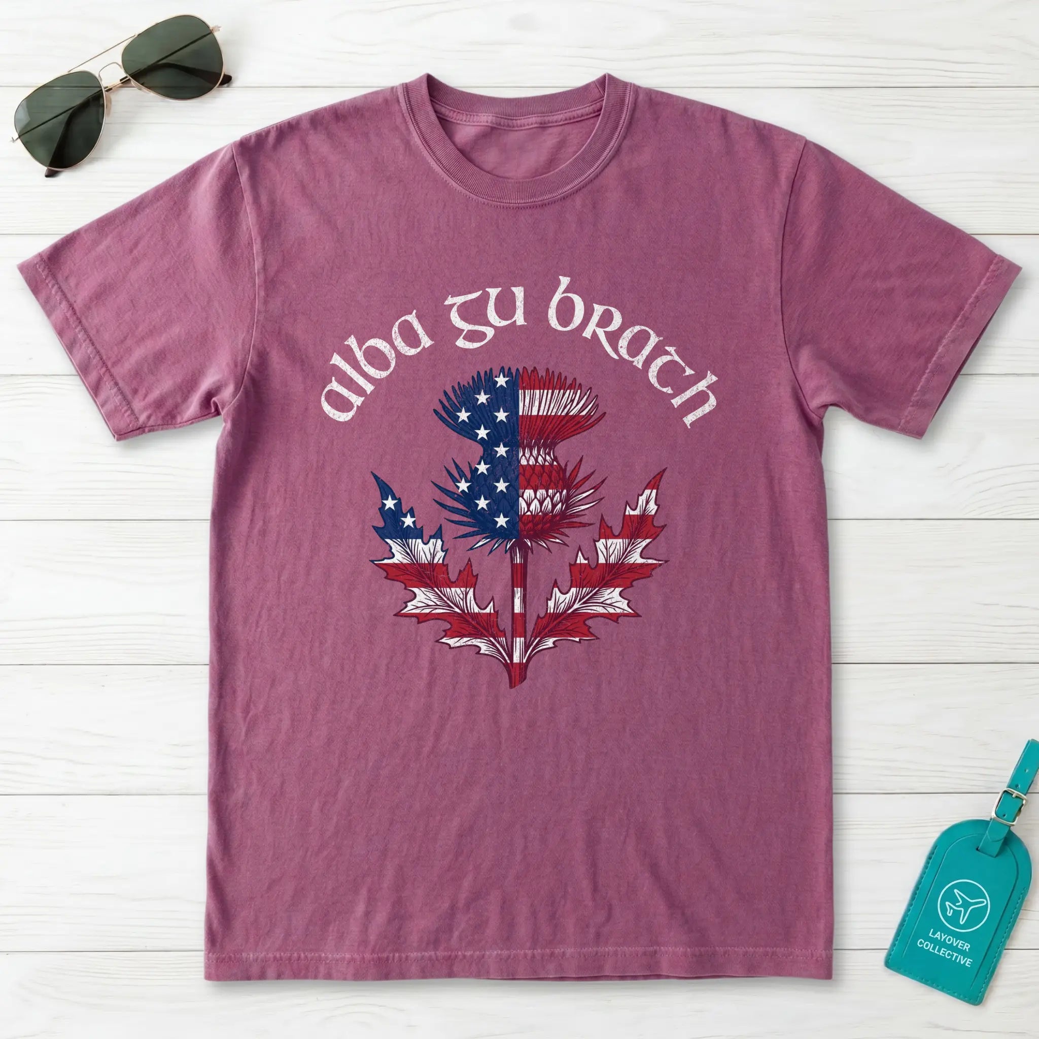 Alba Gu Bràth American Thistle T-Shirt
