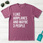 I Like Airplanes T-Shirt