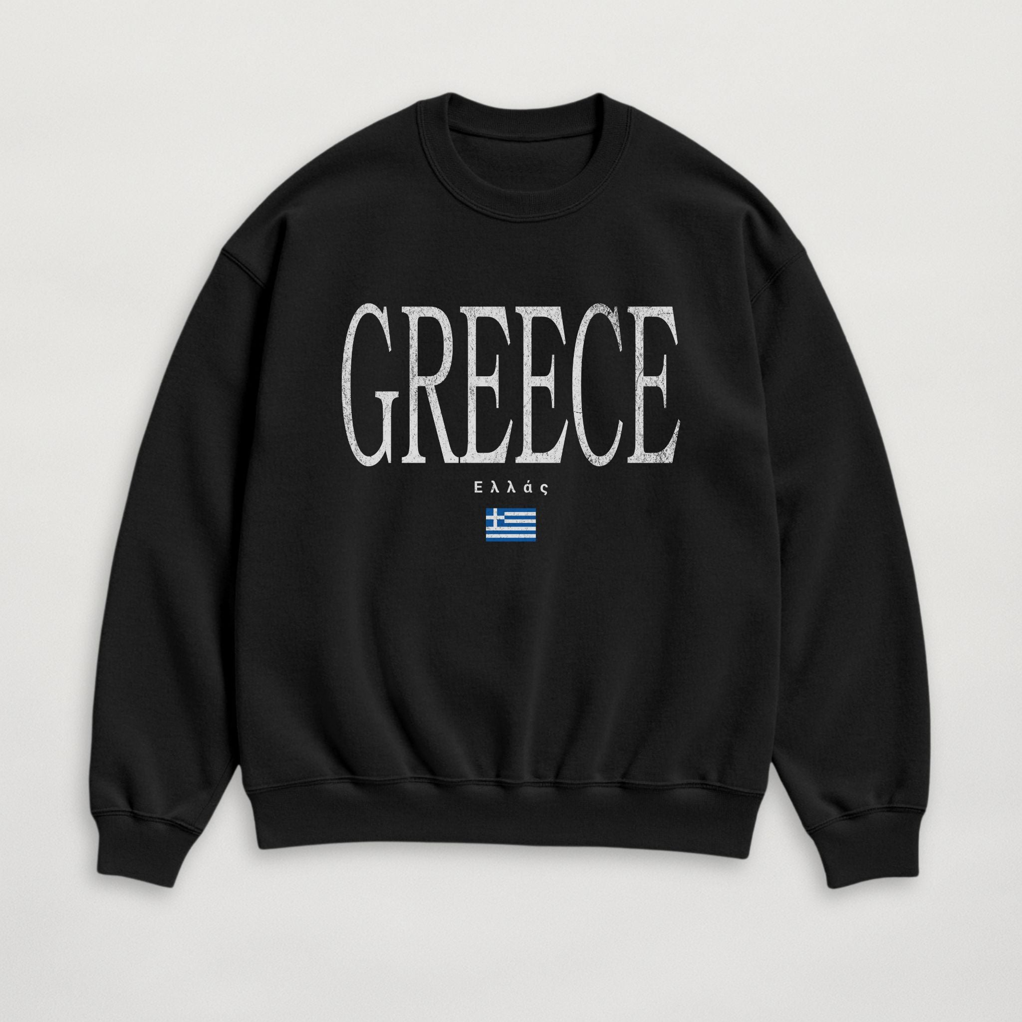 Distressed Greece Sweatshirt