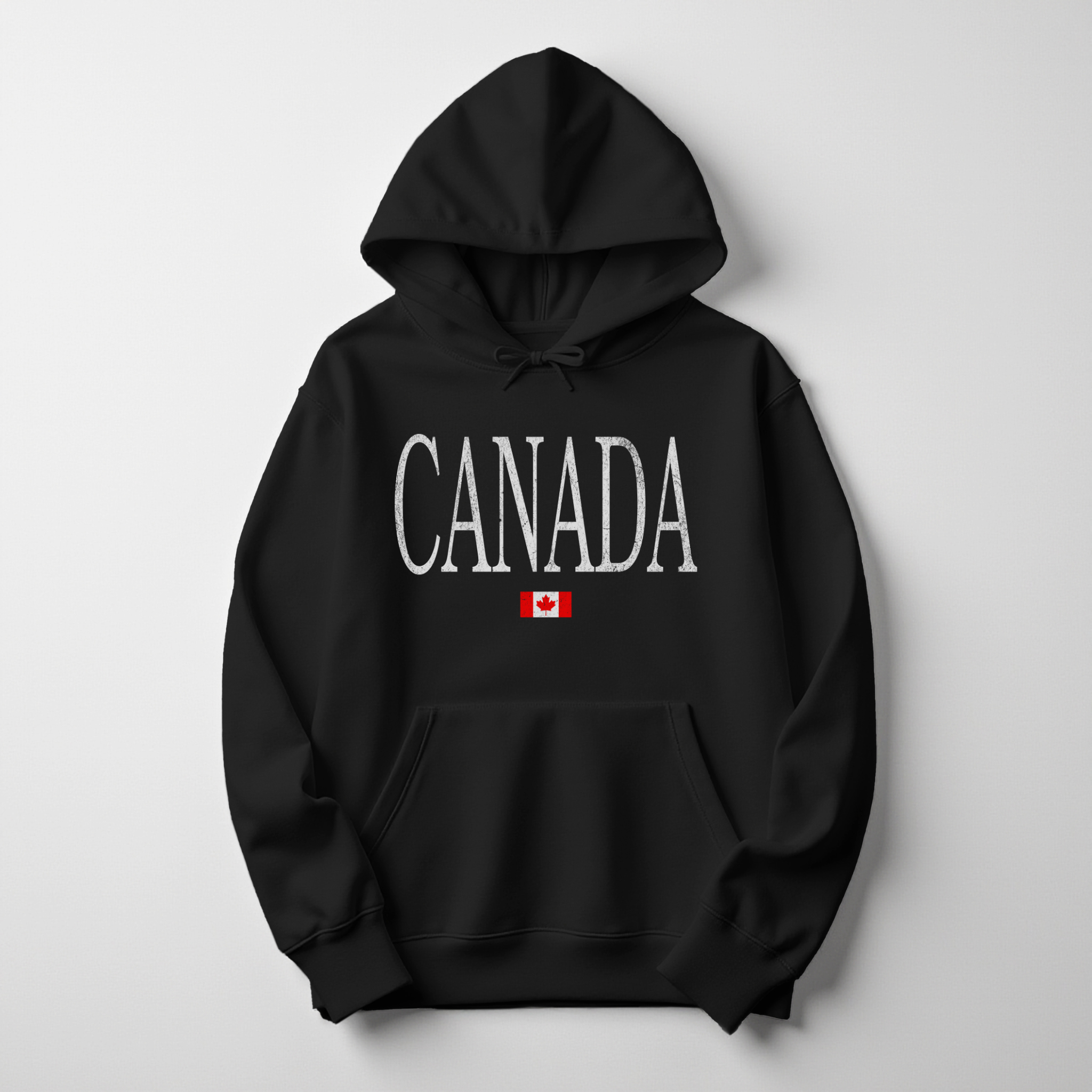 Distressed Canada Hoodie