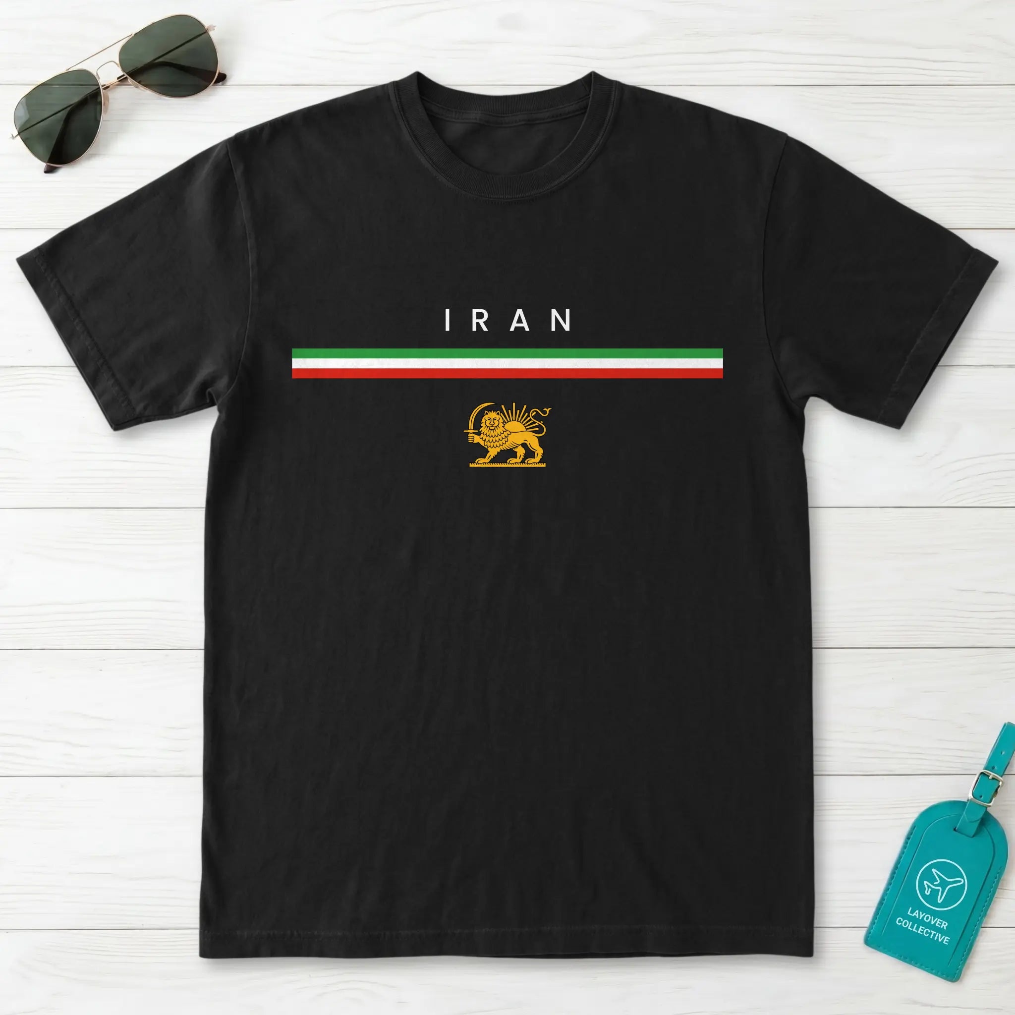 Iran Flagline T-Shirt