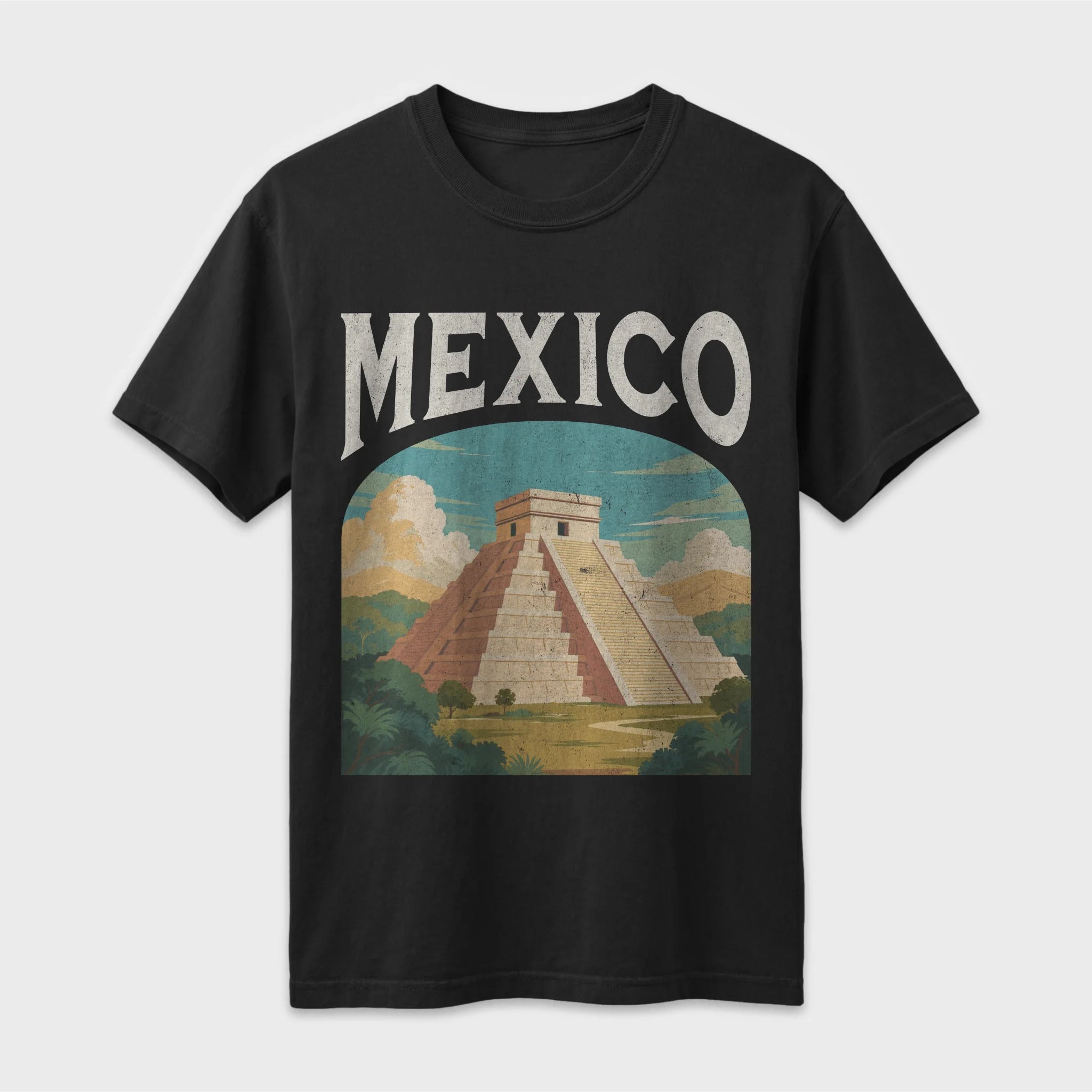 Mexico Vintage Travel Poster T-Shirt