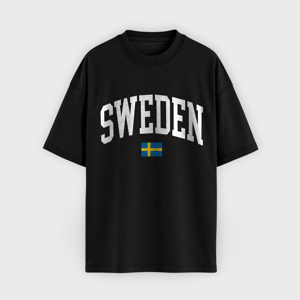 Sweden Collegiate Flag T-Shirt