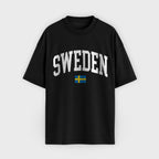 Sweden Collegiate Flag T-Shirt