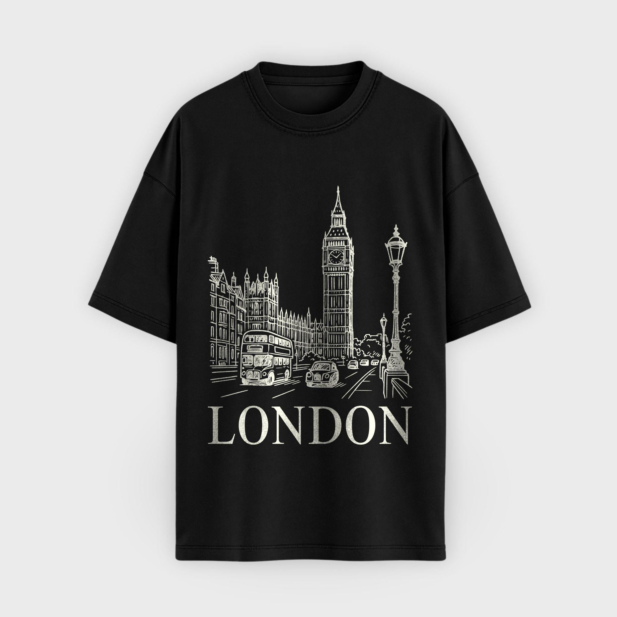 London Vintage Sketch T-Shirt