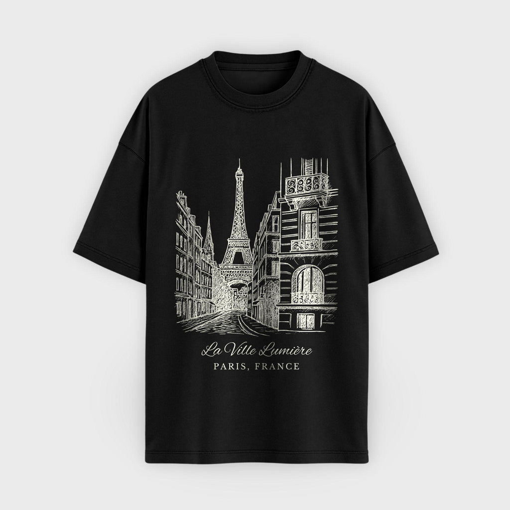 Paris Vintage Sketch T-Shirt