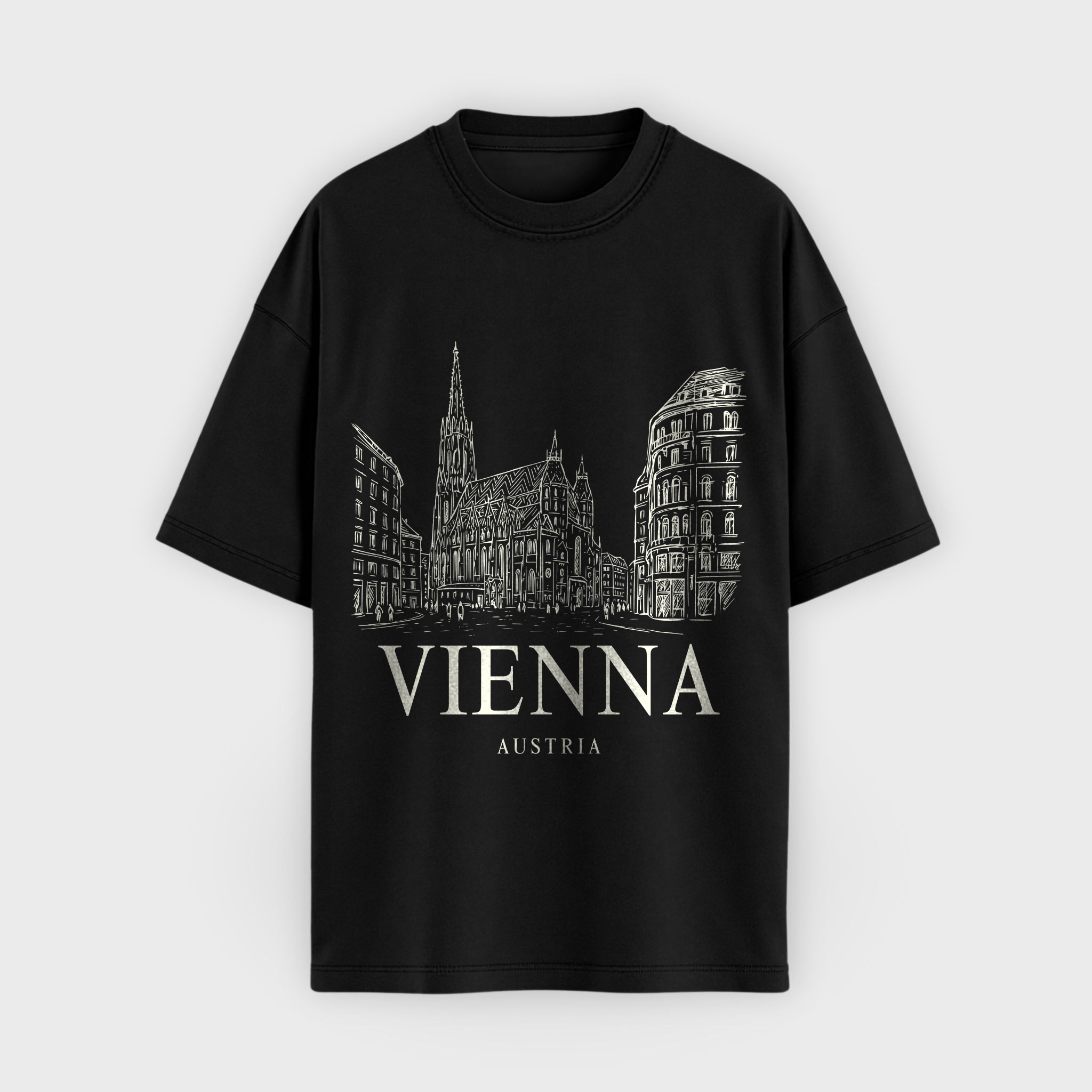 Vienna Vintage Sketch T-Shirt