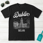 Dublin Ireland Line Art T-Shirt