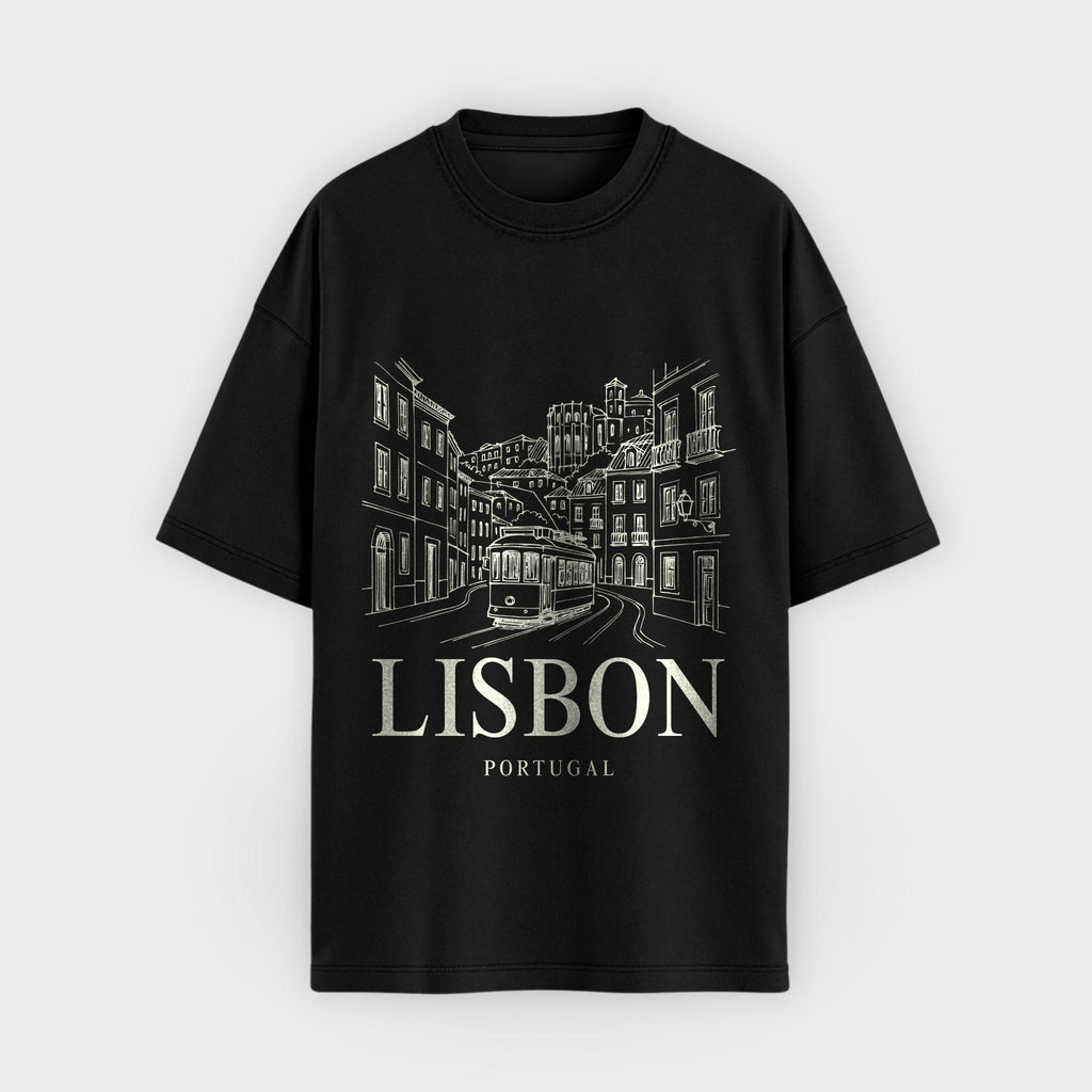 Lisbon Vintage Sketch T-Shirt