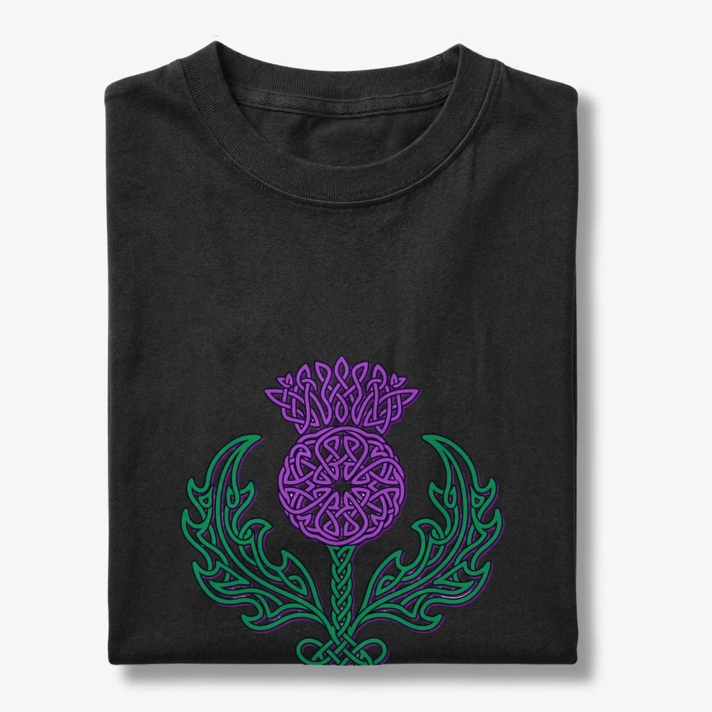 Celtic Knotwork Thistle Scotland T-Shirt