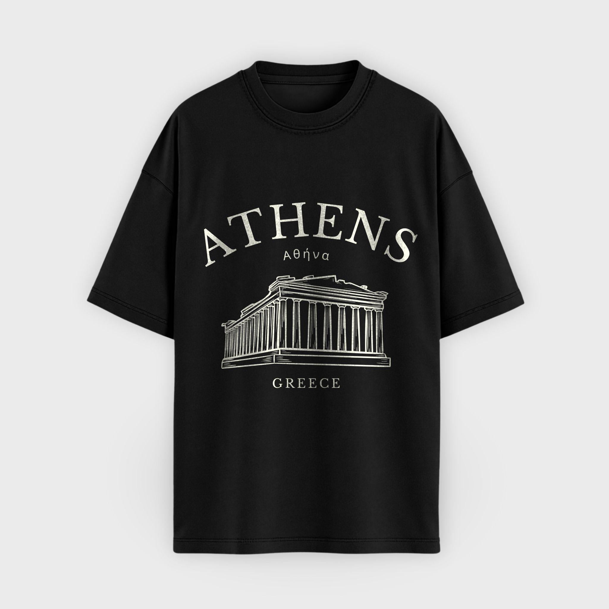Athens Vintage Sketch T-Shirt