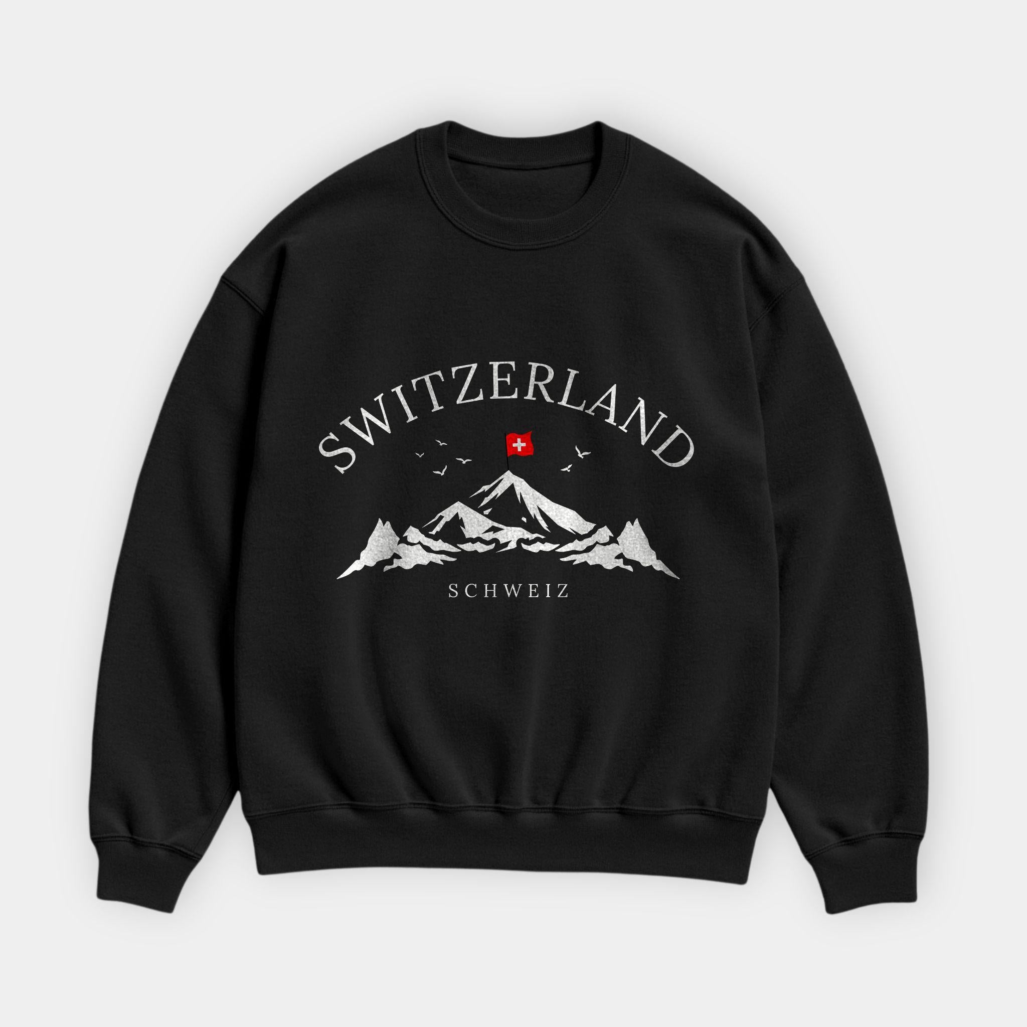 Switzerland Mountain Vista Sweatshirt