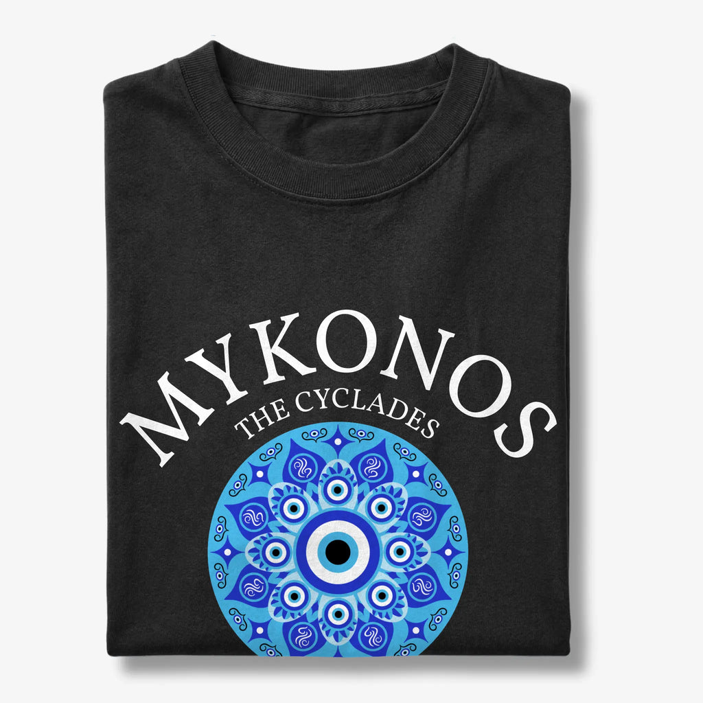 Mykonos Evil Eye Mandala T-Shirt