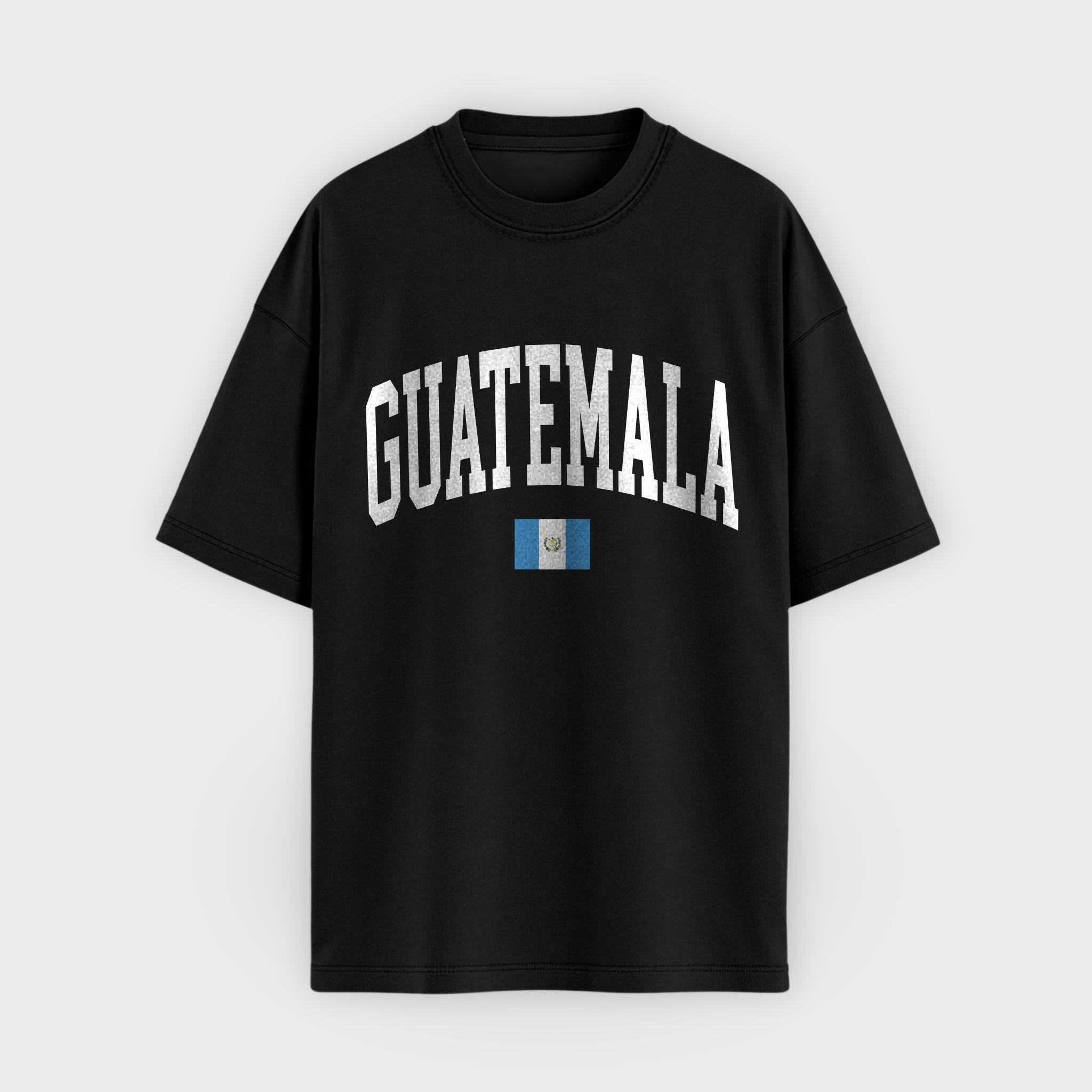Guatemala Collegiate Flag T-Shirt