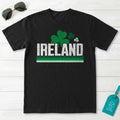 Ireland Retro Shamrock Stripe T-Shirt
