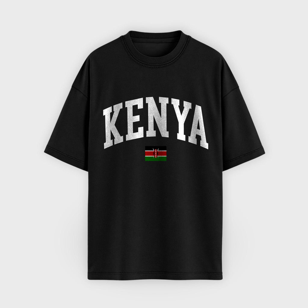 Kenya Collegiate Flag T-Shirt