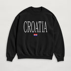 Distressed Croatia Sweatshirt