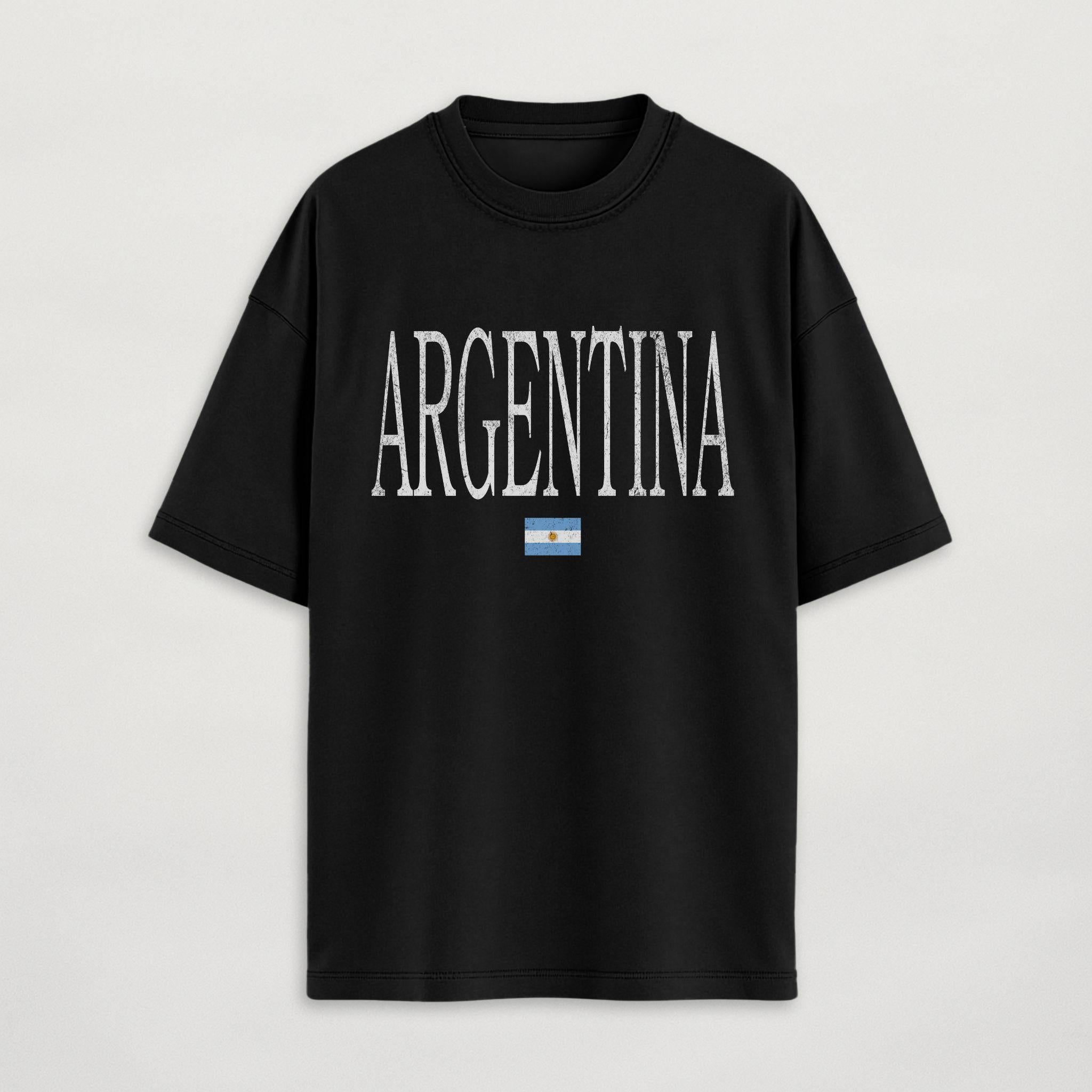 Distressed Argentina T-Shirt