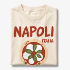 Napoli Italia Vera Napoletana Pizza Graphic T-Shirt