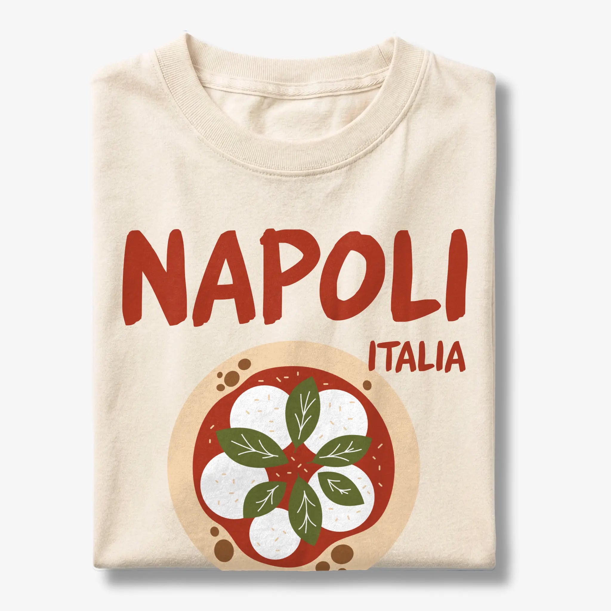 Napoli Italia Vera Napoletana Pizza Graphic T-Shirt