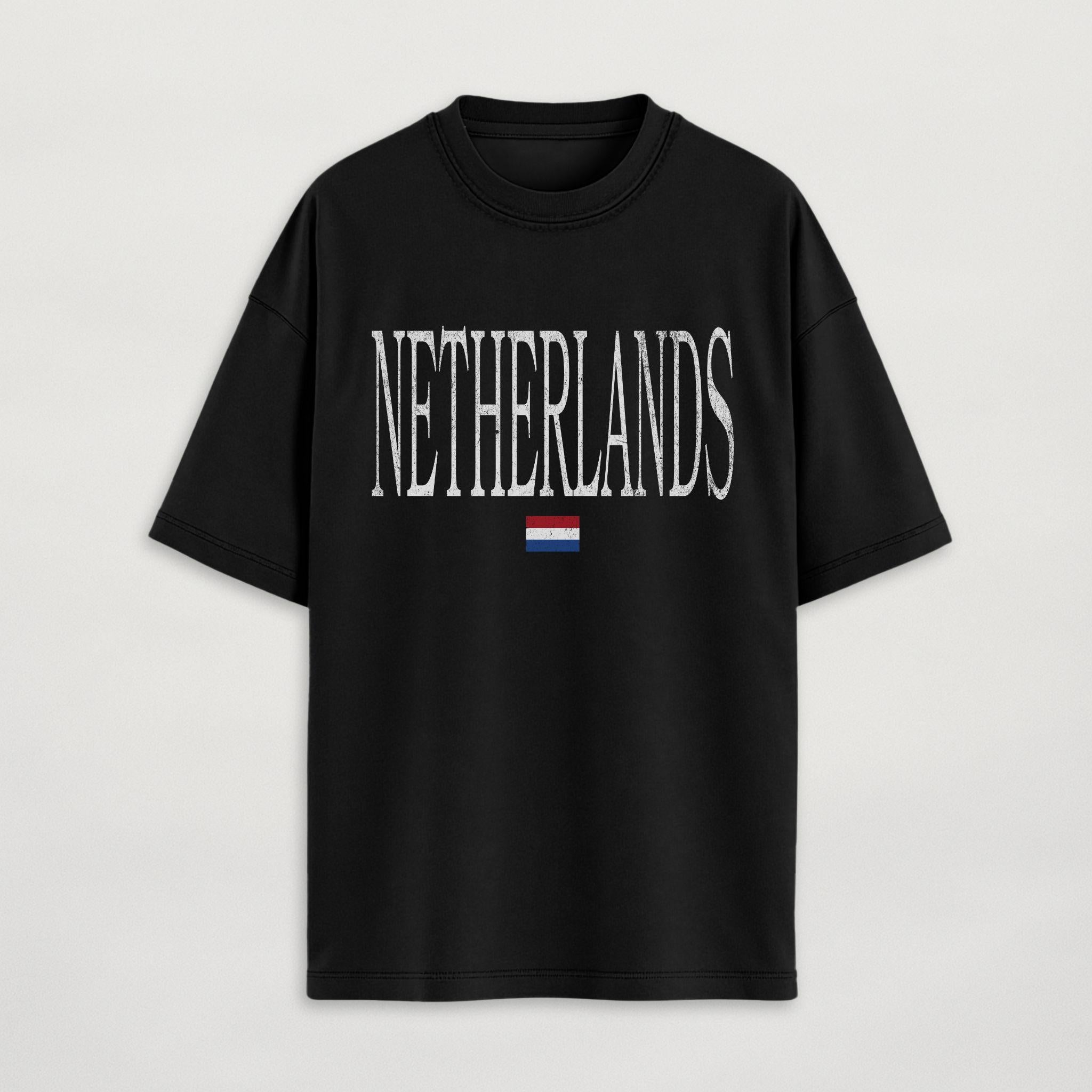 Distressed Netherlands T-Shirt