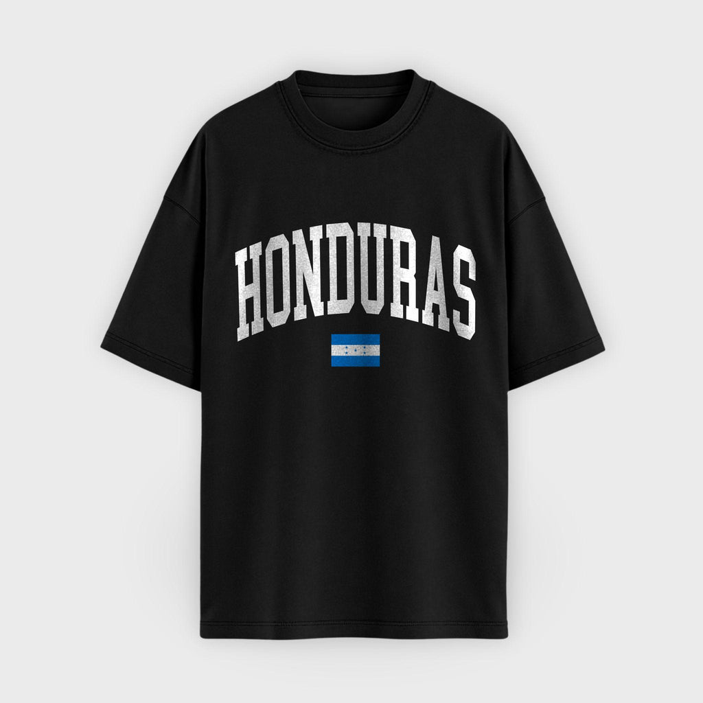 Honduras Collegiate Flag T-Shirt