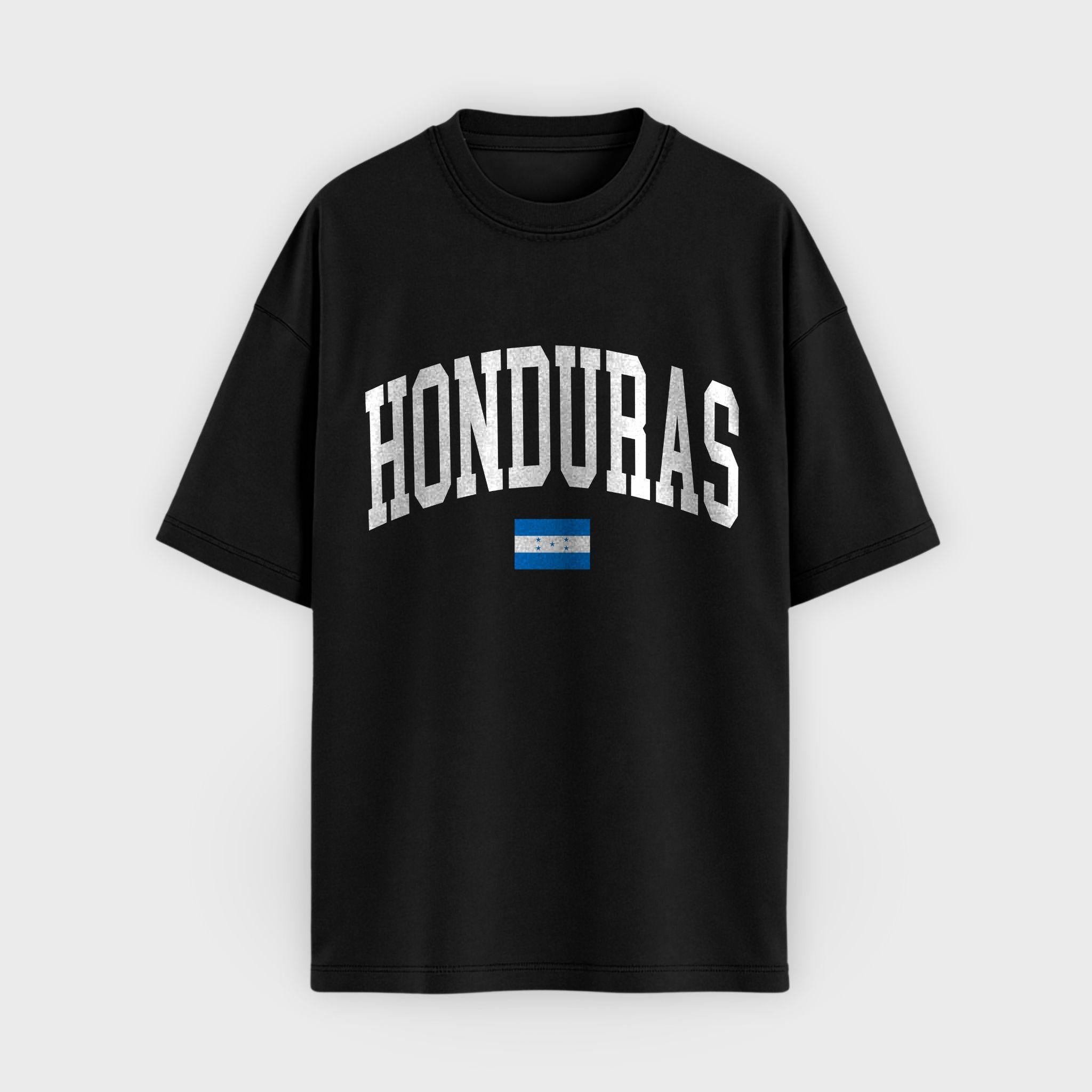 Honduras Collegiate Flag T-Shirt