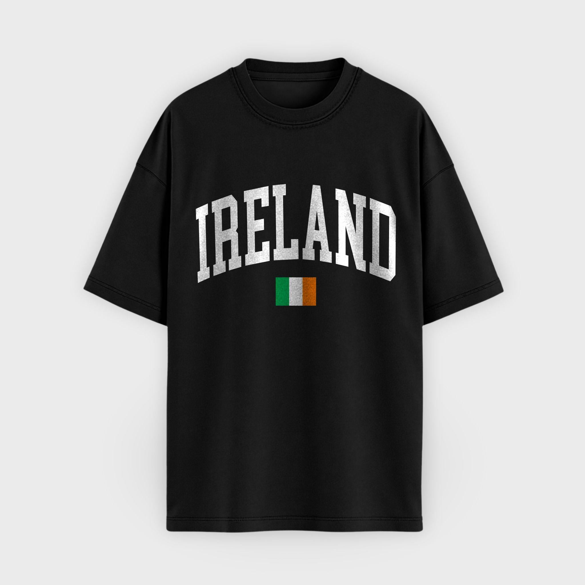 Ireland Collegiate Flag T-Shirt