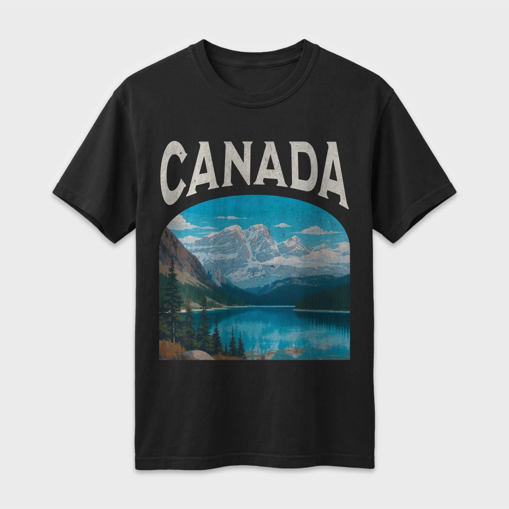 Canada Vintage Travel Poster T-Shirt