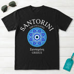 Santorini Evil Eye Mandala T-Shirt