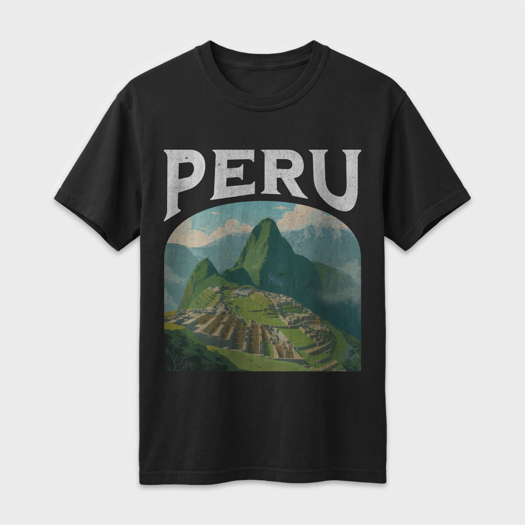 Peru Vintage Travel Poster T-Shirt