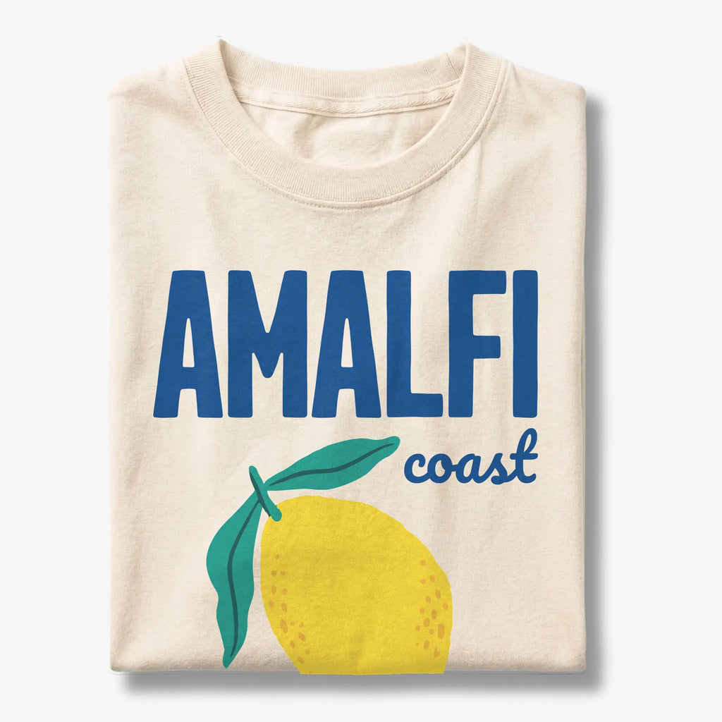 Amalfi Coast Lemon La Dolce Vita Italy Graphic T-Shirt