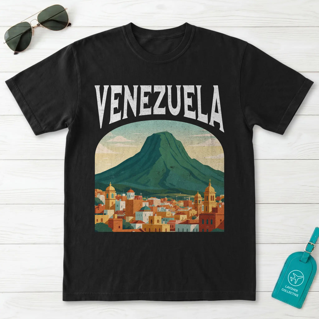Venezuela Vintage Travel Poster T-Shirt