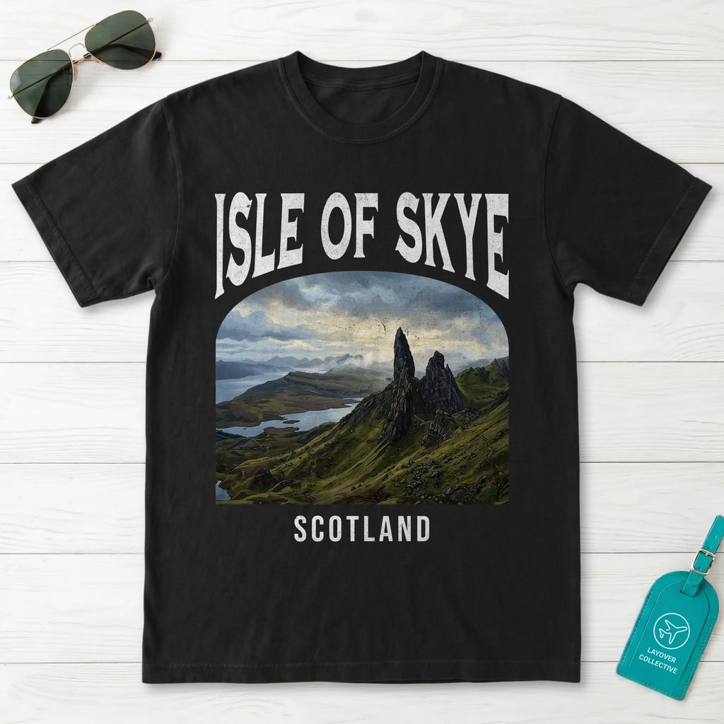 Isle Of Skye Vintage Poster Scotland T-Shirt