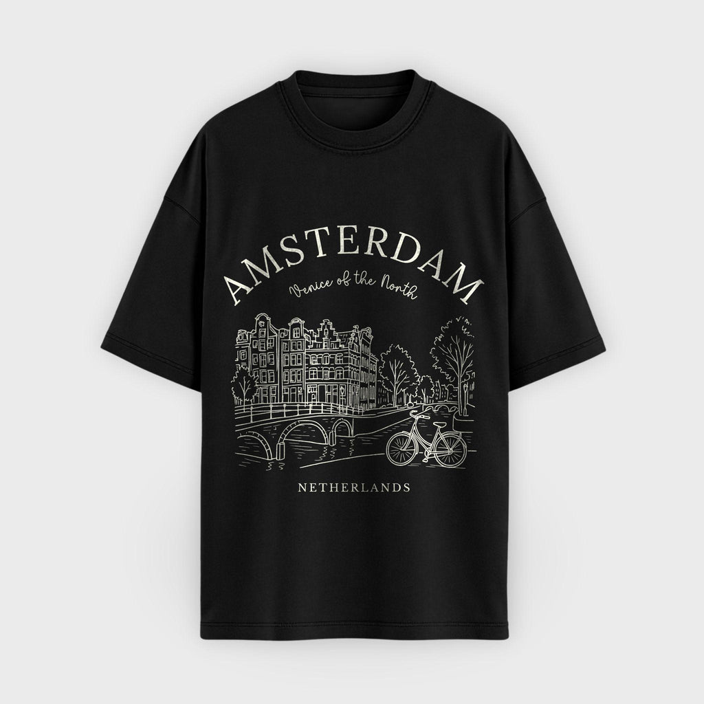 Amsterdam Vintage Sketch T-Shirt